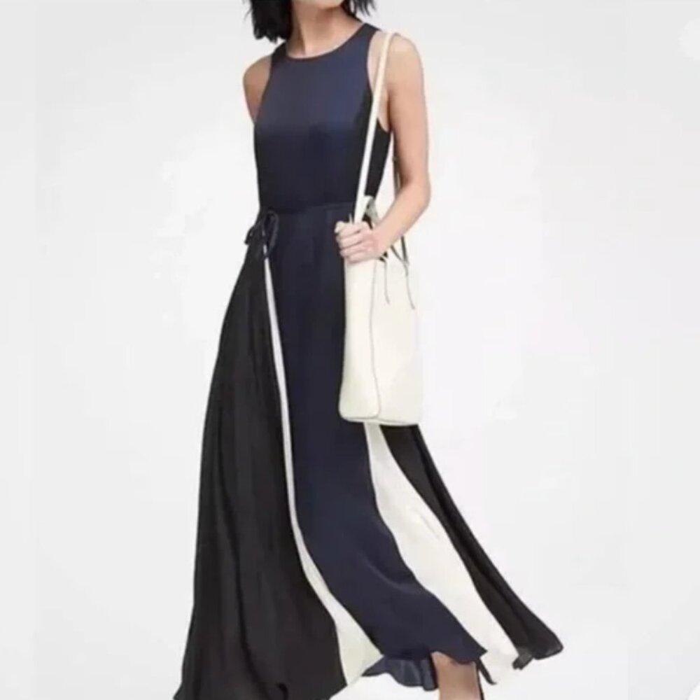 Banana Republic Colorblock panel Dress